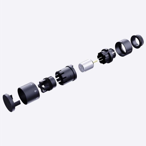 Θερμοστατική κεφαλή Vario Term Pony GS.10-06C M30x1.5 λευκή γυαλιστερή 000M665A001