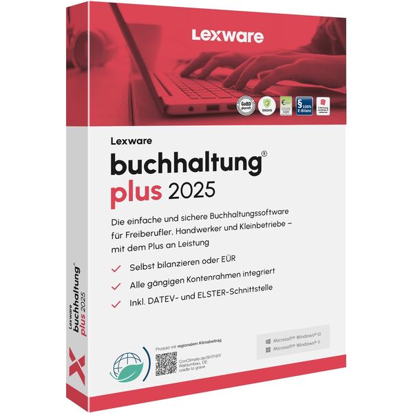 LEXWARE λογιστική plus 2025 Ετήσια έκδοση 365-ημέρες Box