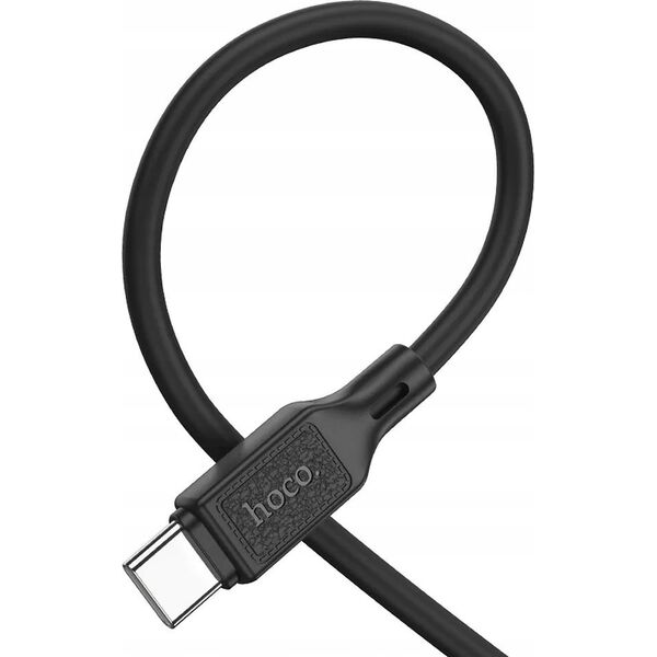 Kabel USB Hoco HOCO kabel USB A do Typ C 3A X90 1 m czarny