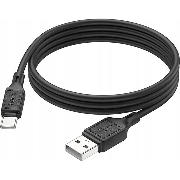 Kabel USB Hoco HOCO kabel USB A do Typ C 3A X90 1 m czarny