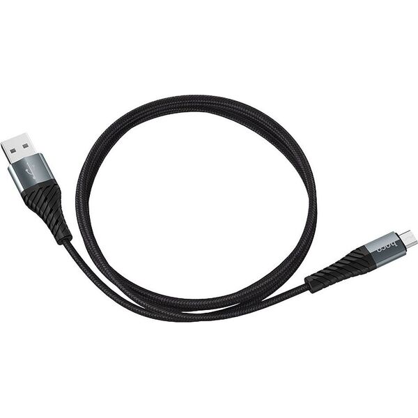 Kabel USB Partner Tele.com HOCO kabel USB - Micro COOL X38 1 metr czarny