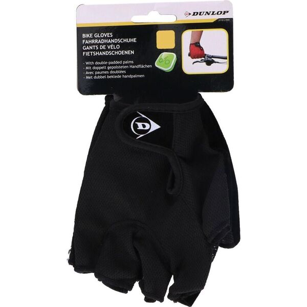Dunlop RĘKAWICZKI ROWEROWE DUNLOP SENIOR R.XL - CZARNY