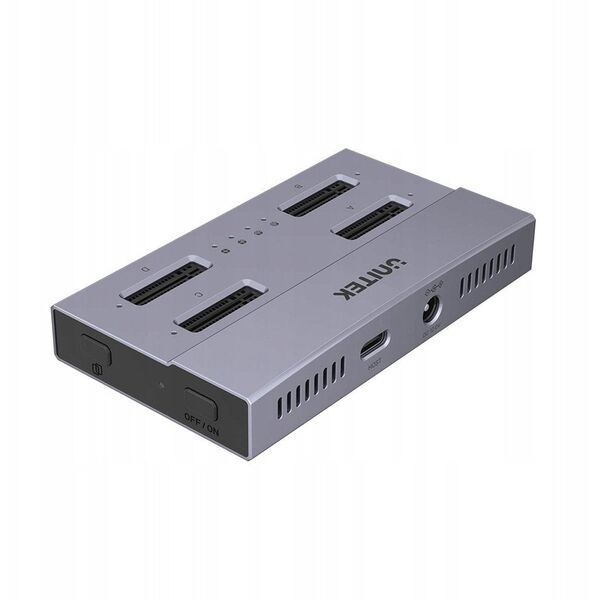 Unitek USB4 4-υποδοχών σταθμός σύνδεσης/κλωνοποίησης M.2 SSD