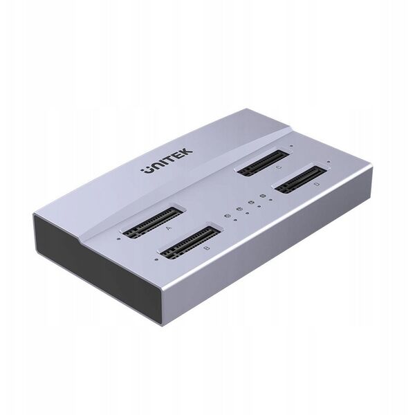 Unitek USB4 4-υποδοχών σταθμός σύνδεσης/κλωνοποίησης M.2 SSD