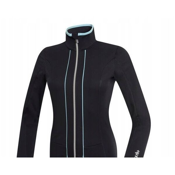 Γυναικείο ποδηλατικό μπουφάν RH+ Sancy W BLACK - PASTEL WATER - L