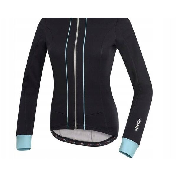 Γυναικείο ποδηλατικό μπουφάν RH+ Sancy W BLACK - PASTEL WATER - L