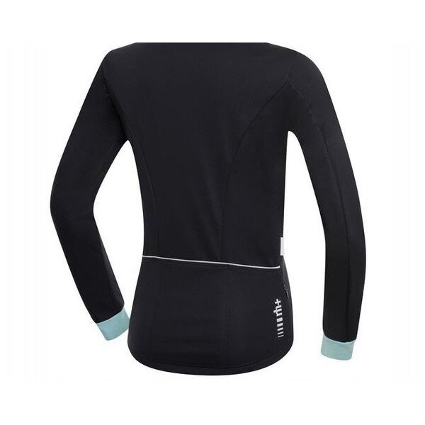 Γυναικείο ποδηλατικό μπουφάν RH+ Sancy W BLACK - PASTEL WATER - L