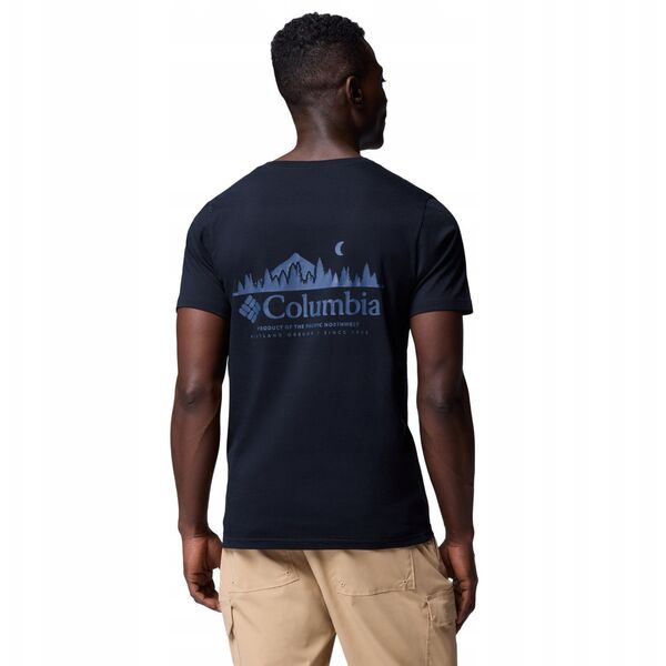 Columbia Rapid Ridge Back Graphic Tee II 1934824022 Μαύρο S
