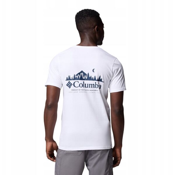 Columbia Rapid Ridge Back Graphic Tee II 1934824118 λευκό XXL