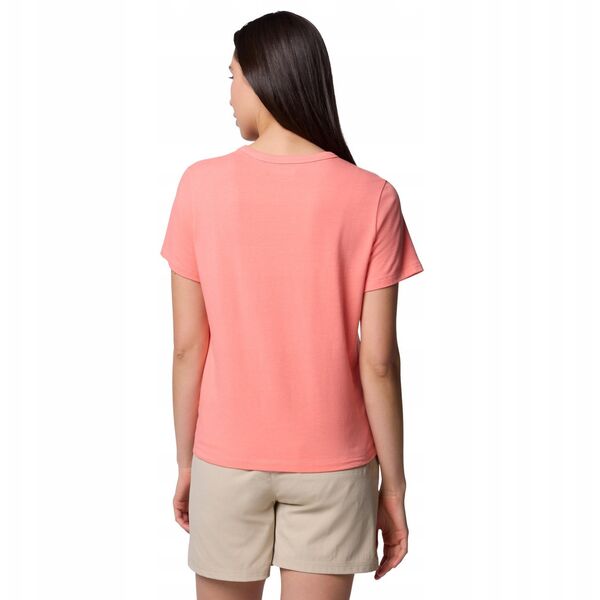 Columbia Sun Trek W SS II Tee 2119711685 Ροζ L