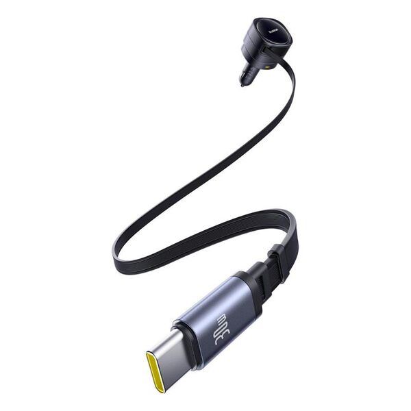 Baseus PD car charger 1x USB-C + USB-A port 90W black 6932172682583