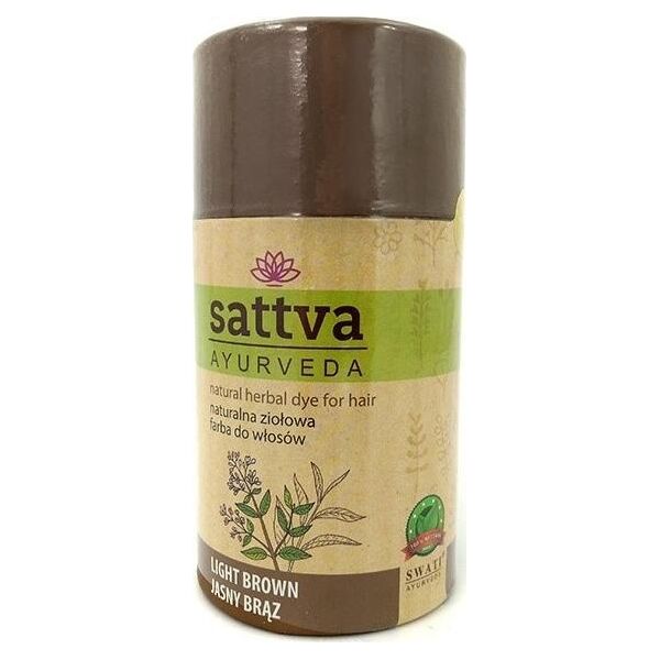 Sattva Sattva Ayurveda Farba Do Włosów Jasny Brąz 150G