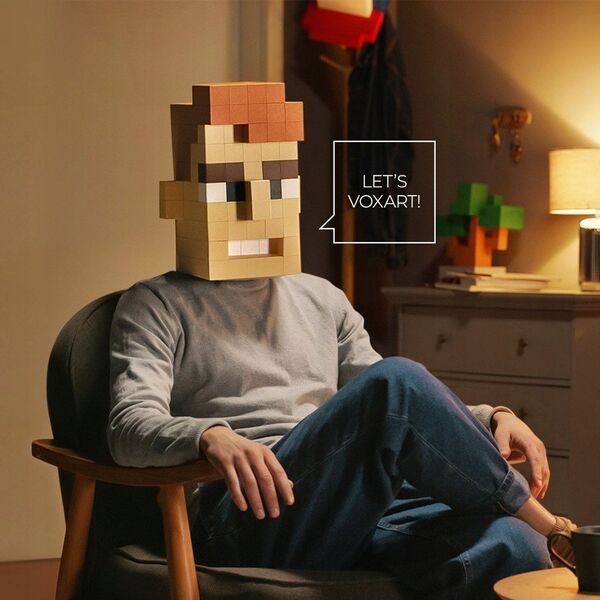 Pixio Voxart - Cubeheads - Dudes, Έξυπνο Pixel