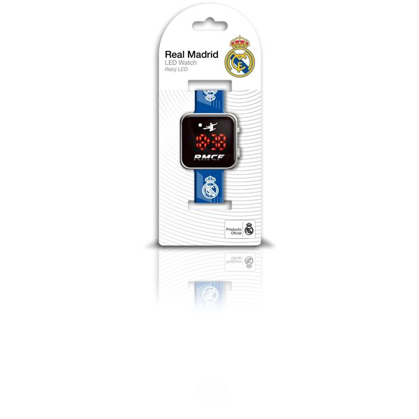 Ρολόι LED με ημερολόγιο Real Madryt RM00017 Kids Euroswan