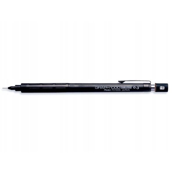 Μηχανικό μολύβι PENTEL Graph 1000 0.3mm μαύρο