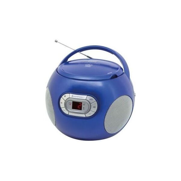 BOOMBOX SOUNDMASTER SCD2120BL FM, CD/CD-R/RW, ΔΙΚΤΥΟ-ΜΠΑΤΑΡΙΑ, ΥΠΟΔΟΧΗ ΑΚΟΥΣΤΙΚΩΝ