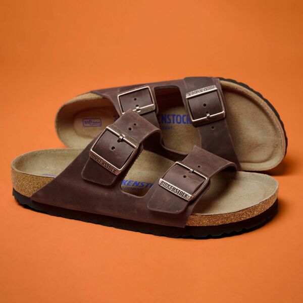 Birkenstock Arizona FL WB Habana 452761 Καφέ 41
