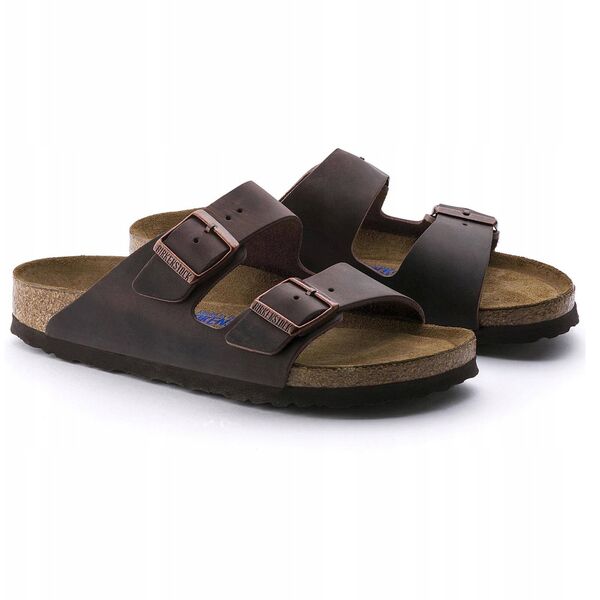 Birkenstock Arizona FL WB Habana 452761 Καφέ 43