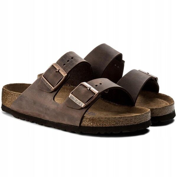 Birkenstock Arizona FL WB Habana 452761 Καφέ 44
