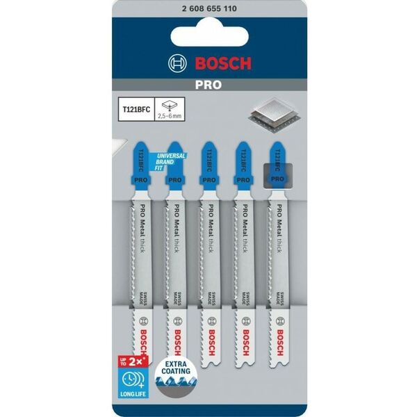 BOSCH BRZESZCZOT T PRO METAL THICK T121BFC 92 mm /5szt.