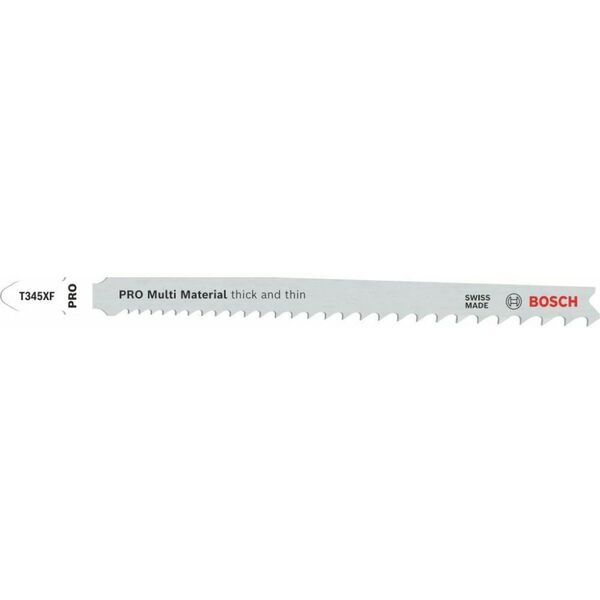 BOSCH BRZESZCZOT T PRO MULTI MATERIAL THICK AND THIN T345XF 132 mm /2szt.