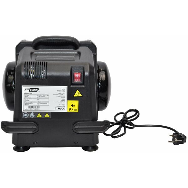 AWTOOLS KOMPRESOR AC6 6L 1,5HP BLACK LINE