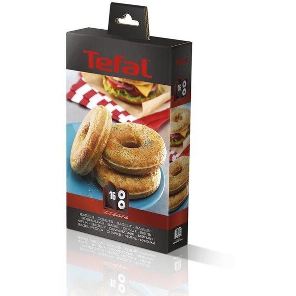 Tefal Ανταλλακτικές πλάκες για τη Συλλογή Snack, BAGLES / μπέιγκελ - XA801612