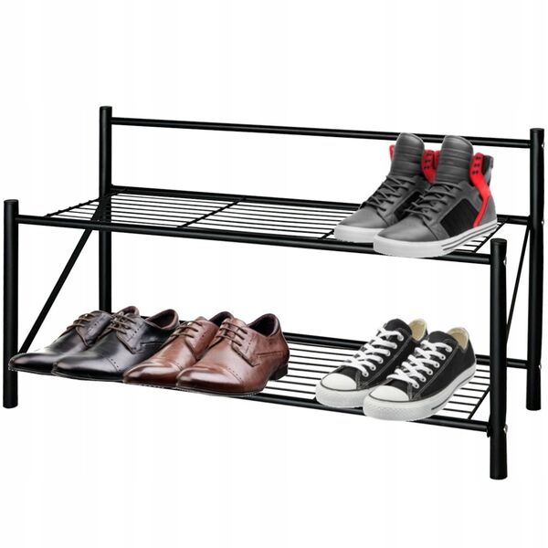 REGAŁ METALOWY PÓŁKA NA BUTY 5 POZIOMÓW 3536