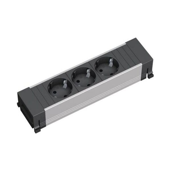 Listwa zasilająca Bachmann 3x Schuko, bez kabla - 317.100
