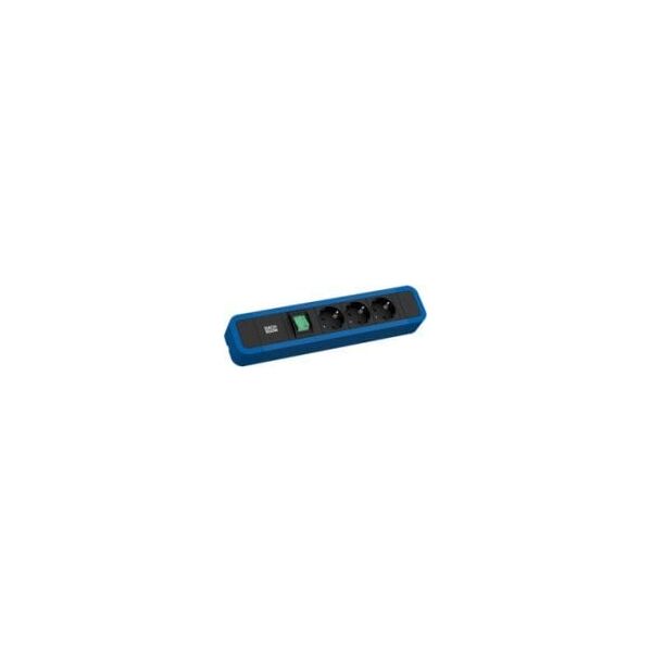 Listwa zasilająca Bachmann BACHMANN PRIMO 2 3xCEE7/3 1x switch 2.0m CEE7/7 RAL5010