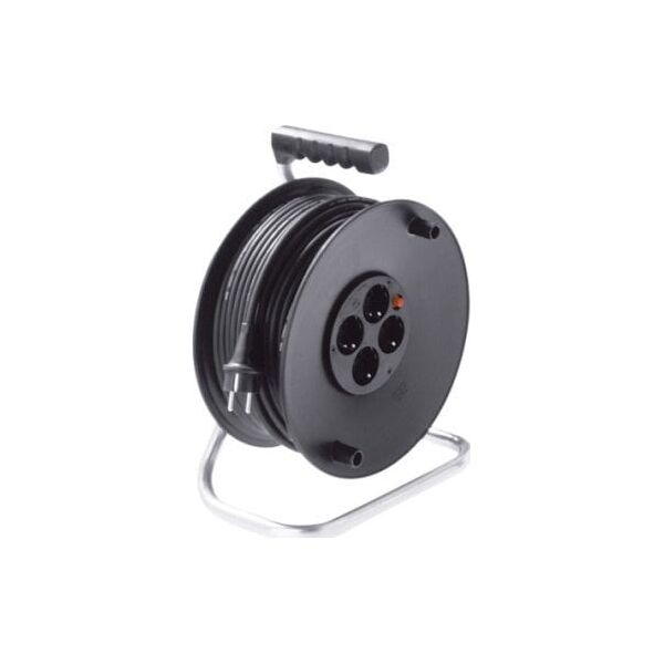 Bachmann BACHMANN Zwijacz AC230V 4-kanałowy Schuko, 50m, 50m, 50m