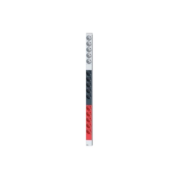 Bachmann BACHMANN IT PDU ALU 0HE 15 x geaard contact CEE 3x 16A rood