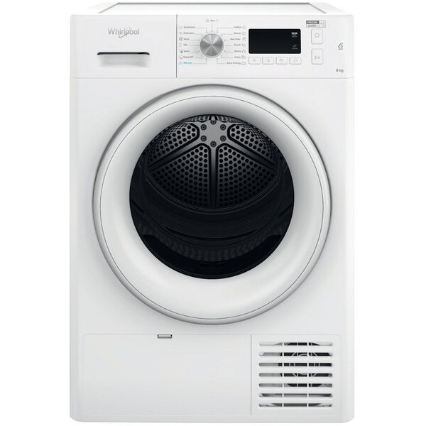 Στεγνωτήριο WHIRLPOOL FFT M11 82 EE R, 8kg, A++, Βάθος 64,9 cm, Αντλία θερμότητας