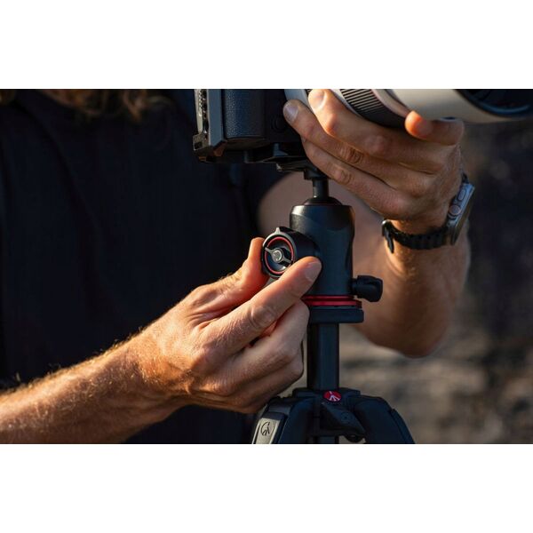 Manfrotto tripod set MK190X3-Q6T AS Alu Ball Head Kit
