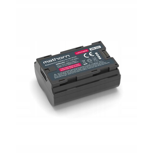 Μπαταρία Mathorn MB-234 Ultimate 2600mAh USB-C αντικατάσταση NP-W235