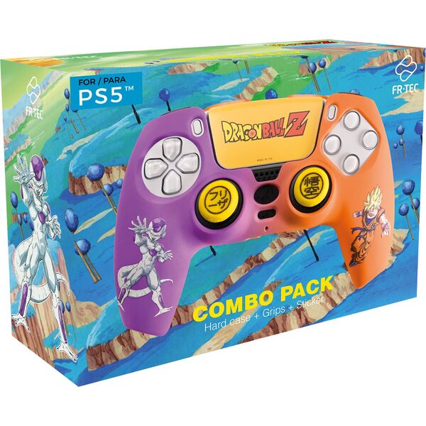 Σετ Blade Αυτοκόλλητο+ Λαβές+ Σκληρό Δέρμα Dragon Ball Enemies PS5