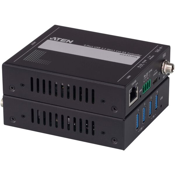 ATEN UCE33100, 4-Port USB 3.2 Gen.1 Cat 6A Extender, έως 100m