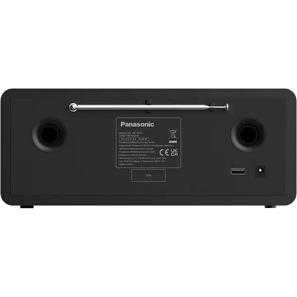 Panasonic RF-D40EG-K μαύρο