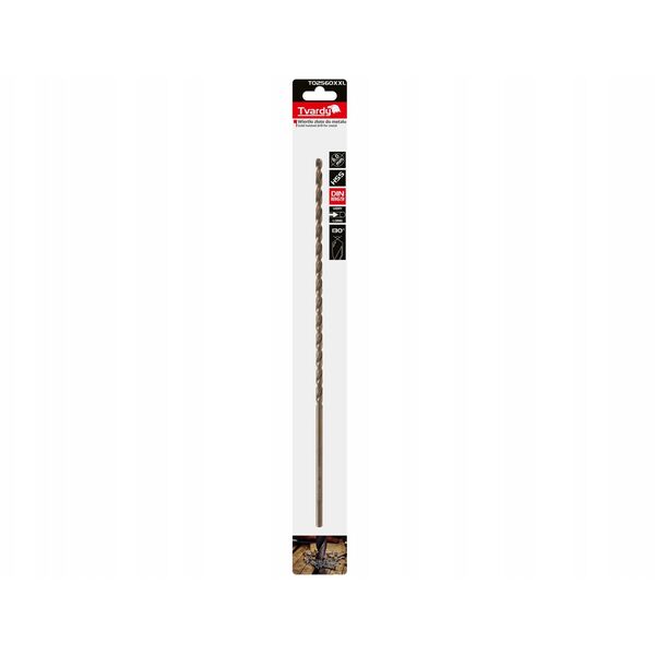 Χρυσό τρυπάνι για μέταλλο μακρύ 6.0 x 330mm HSS DIN1869 (50/100/200)