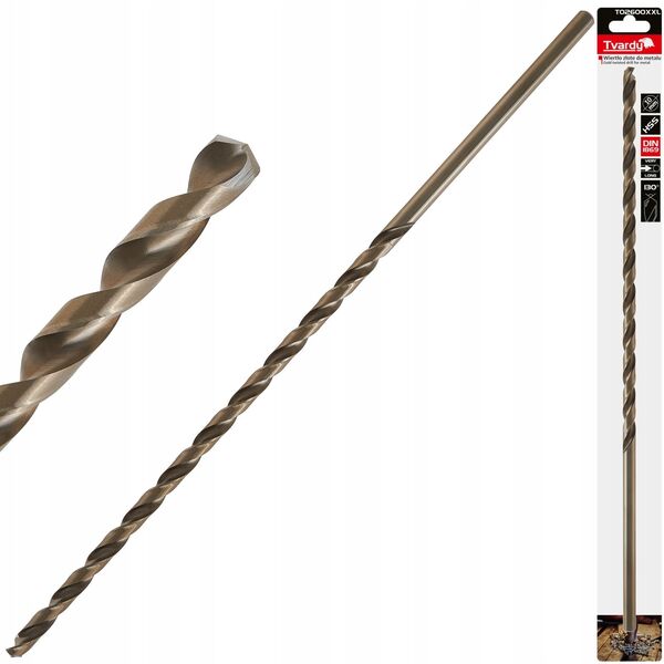 Χρυσό τρυπάνι για μέταλλο μακρύ 10.0 x 430mm HSS DIN1869 (25/100)