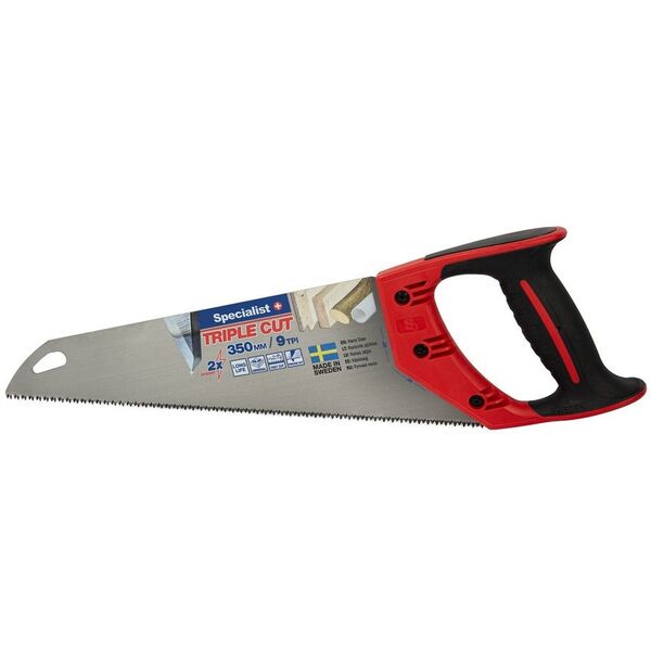 SPECIALIST+ πριόνι χειρός TRIPLE CUT 350mm, 9TPI