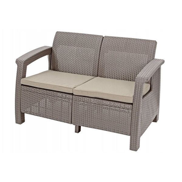 Keter Corfu Love Seat Sofa