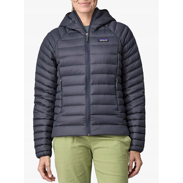 Γυναικεία ζακέτα με κουκούλα down sweater - smolder blue - l PATAGONIA
