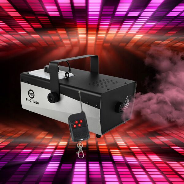 LIGHT4ME FOG 1200 V2 μηχανή παραγωγής καπνού ομίχλης με ασύρματο τηλεχειριστήριο