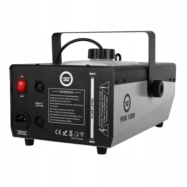 LIGHT4ME FOG 1200 V2 μηχανή παραγωγής καπνού ομίχλης με ασύρματο τηλεχειριστήριο