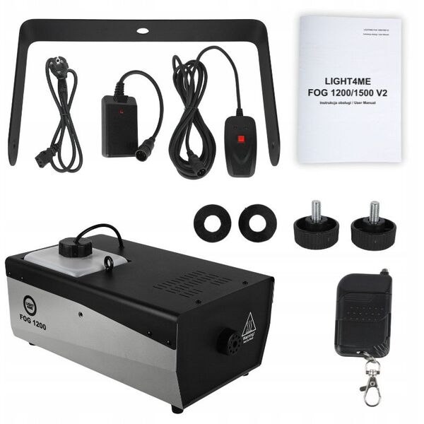 LIGHT4ME FOG 1200 V2 μηχανή παραγωγής καπνού ομίχλης με ασύρματο τηλεχειριστήριο