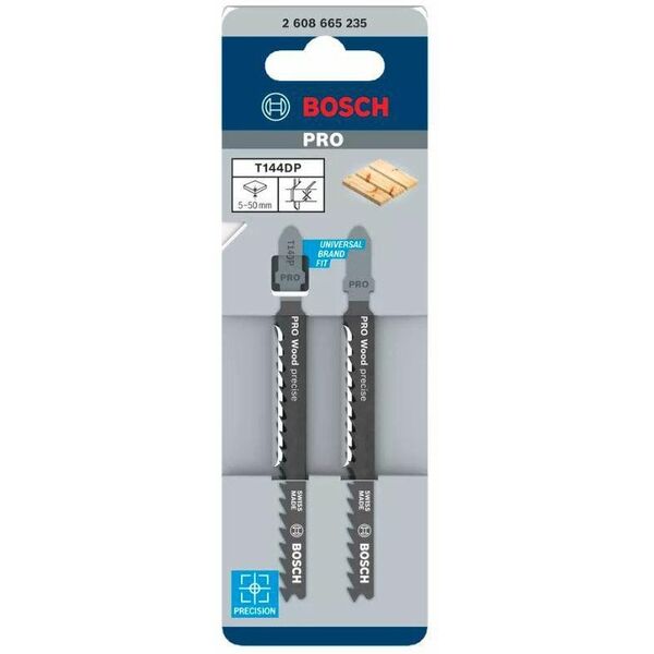 BOSCH BRZESZCZOT T PRO WOOD PRECISE T144DP 100 mm /2szt.
