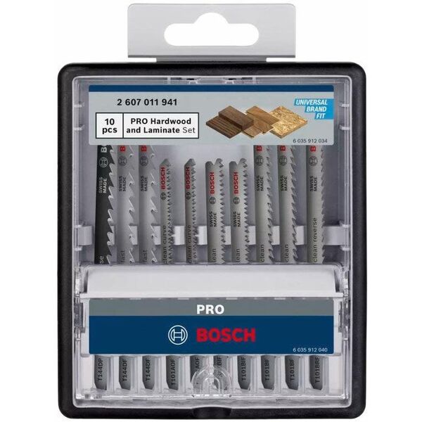 BOSCH BRZESZCZOT T ZESTAW PRO HARDWOOD AND LAMINATE 83 MM 10szt.