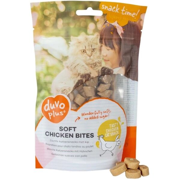 Duvo+ Soft Bites Przysmak Dla Kota Kurczak 50g