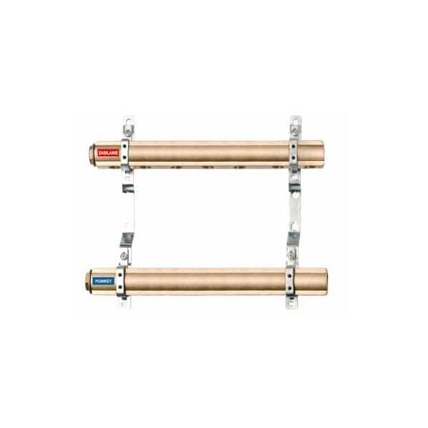 Red Rozdzielacz mosiężny RP 12-drogowy 1” R022801011